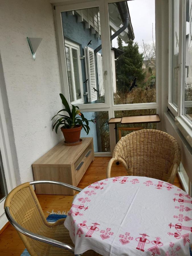 Blaues Haus Apartamento Niederdorfelden Exterior foto