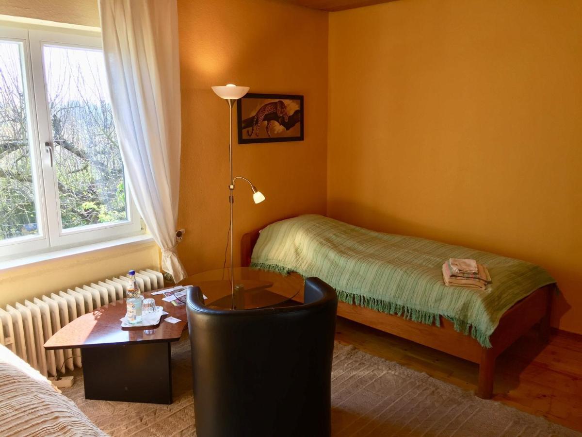 Blaues Haus Apartamento Niederdorfelden Exterior foto