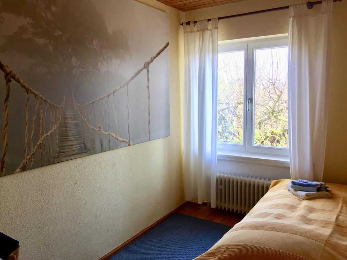 Blaues Haus Apartamento Niederdorfelden Exterior foto